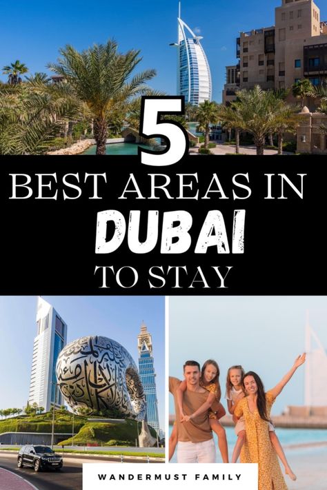 Looking for the best areas to stay in Dubai? In this guide we round up the best places to stay and the best hotels and resorts in Dubai for families. Covers the Palm, Jumeriah Beach, places near Dubai Mall and more! Jumeriah Beach, Best Hotels In Dubai, Dubai Family, Dubai Resorts, Dubai Hotels, Uae Travel, Dubai Attractions, Dubai Travel Guide, Things To Do In Dubai