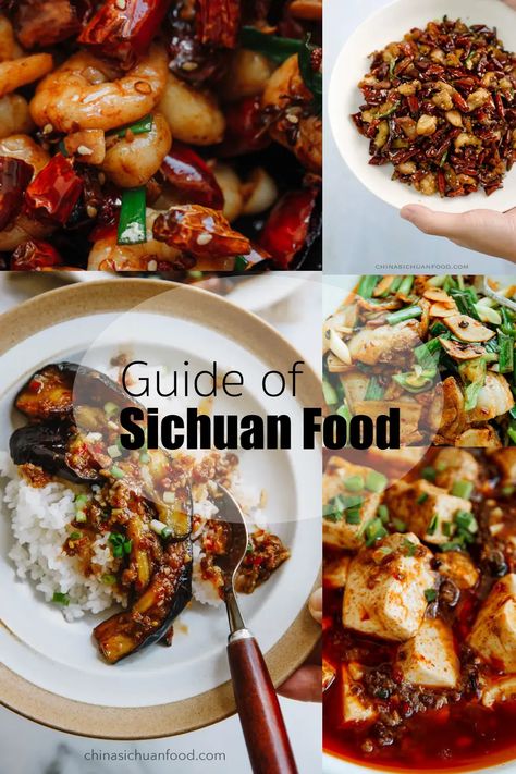 Sichuan Food - A Guide and Recipes - China Sichuan Food Sichuan Recipes, Sichuan Chicken, Sukiyaki Recipe, Asian Treats, Szechuan Recipes, Chinese Christmas, Sichuan Food, Cooking Chinese Food, Wok Cooking