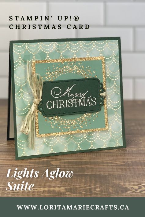 Stampinup Lights Aglow Christmas Cards, Stampin Up Christmas Cards Lights Aglow, Su Brightest Glow Cards, Stampin Up Labels A Glow, Christmas Cards Handmade Simple Elegant, Brightest Glow Bundle Stampin Up Cards, Stampin Up Lights Aglow Dsp Cards, Su Lights Aglow Cards, Su Christmas Lights Cards