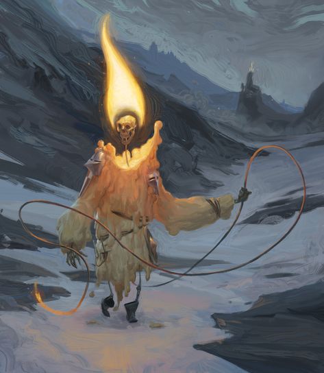 ArtStation - Candle Man, Ognjen Sporin D D Monsters, 다크 판타지, Arte Sketchbook, Monster Design, Fantasy Concept Art, Monster Art, Creature Concept, Fantasy Inspiration, Fantasy Landscape