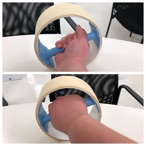 Hand Therapy Exercises, Geriatric Occupational Therapy, Hand Strengthening, Occupational Therapy Kids, Occupational Therapy Assistant, Pediatric Physical Therapy, Occupational Therapy Activities, Pediatric Occupational Therapy, Exercise Wheel