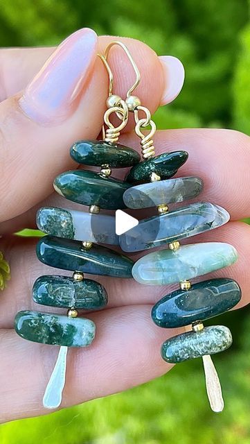 𝘋𝘦𝘯𝘪𝘴𝘦 𝘠𝘦𝘻𝘣𝘢𝘬 𝘔𝘰𝘰𝘳𝘦 on Instagram: "Trendy DIY Jewelry Making - Beading Tutorial - Handmade Jewelry Trends - How to make custom hammered wire wrapped earrings Part 2.  Full video can be found on my Y.T. Channel.   Visit my Y.T.- Denise Yezbak Moore for more DIY Jewelry making videos, tutorials, tips, and handmade tricks to help you get started with your handmade jewelry business. Learn to make unique jewelry and start your own jewelry making business. From boho to bling, I’ve got you covered! Follow on me on Instagram for daily beading inspiration.  Wishing you creative vibes ~ Denise  #beadedbracelet  #beadedjewelry  #diyjewelryidea #diycrafts #jewelrymaking #diyjewelry  #diyjewelry #diyjewelryidea #deniseyezbakmoore #beadedjewelryinfluencer #jewelrymaker #jewelrymakingpro Luxury Faceted Beads For Jewelry Making, Artisan Green Beads For Jewelry Making, Artisan Summer Earrings With Ear Wire, Handmade Jewelry Trends, Artisan Ear Wire For Jewelry Making, Adjustable Multi-stone Gemstones For Jewelry Making, Trendy Diy Jewelry, Jewelry Making Videos, Creative Vibes