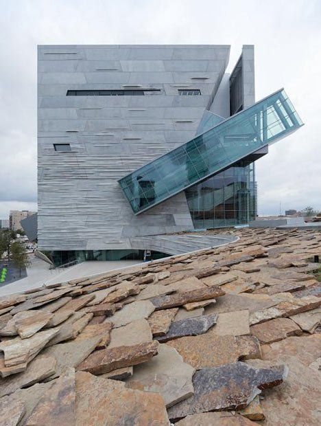 Perot Museum of Nature and Science by Morphosis Drought Resistant Grass, Morphosis Architects, Perot Museum, Steven Holl, Nature Museum, Floor Light, Real Estate Humor, Real Estate Quotes, Cultural Architecture