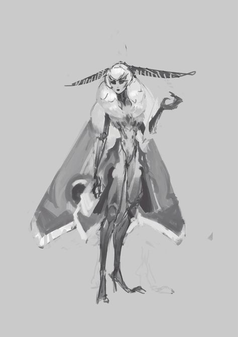 ArtStation - Lady Moth, Marine Coiffard Moth Queen Art, Lunar Moth Character Design, Moth Woman Art, Moth Armor, Moth Warrior, Moth Humanoid, Moth Person, Moth Goddess, Moth Character