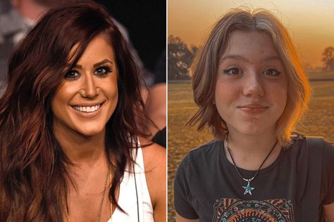 Chelsea Houska also shares daughters Walker June, 19 months, and Layne Ettie, 4, and son Watson Cole, 5, with husband Cole DeBoer Cole Deboer, Teen Mom Chelsea, Chelsea Houska Hair, Chelsea Houska, Chelsea Deboer, Boho Rocker, Rocker Look, New Friendship