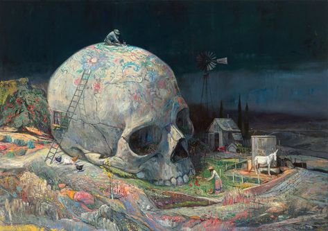 Shaun Tan Offers ‘Untold Tales’ at Beinart Gallery | Hi-Fructose Magazine Shaun Tan, Signs Of Life, Bristol Board, Arte Cyberpunk, Figurative Artists, Wow Art, String Quartet, Art And Illustration, Pop Rock