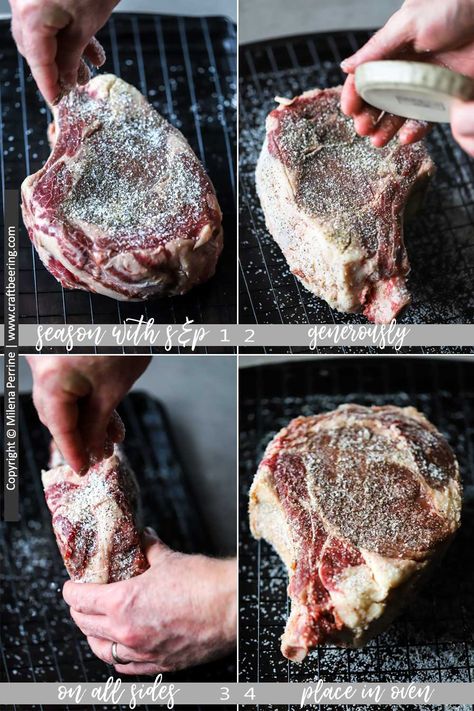 How To Cook Cowboy Ribeye Steak, How To Cook A Cowboy Ribeye, How To Cook Cowboy Steak, Cowboy Steak Recipe, Cowboy Ribeye Steak Oven, Cowboy Steak How To Cook, Cowboy Ribeye Steak Recipe, Cowboy Ribeye Steak, Tbone Steak Recipe