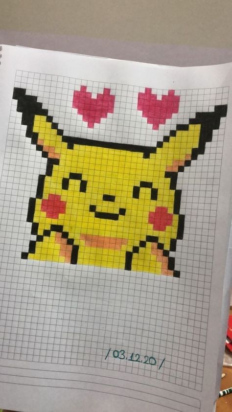 Pixel Art Pokemon Pikachu, Pixel Art Pikachu, Pikachu Pixel, Pixel Art Disney, Pikachu Cross Stitch, Spiderman Pixel Art, Pixel Art Kawaii, Pokemon Pixel Art, Modele Pixel Art