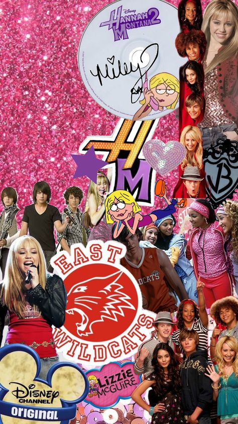 #disney #hannahmontana #disneychannel #nostalgia Disney Original Movies Aesthetic, Disney Channel Wallpaper, Old Disney Channel Aesthetic, Disney Channel Aesthetic, 2000s Aesthetic Wallpaper, Old Disney Channel Shows, Disney Original Movies, Nostalgia Childhood, Zoey 101