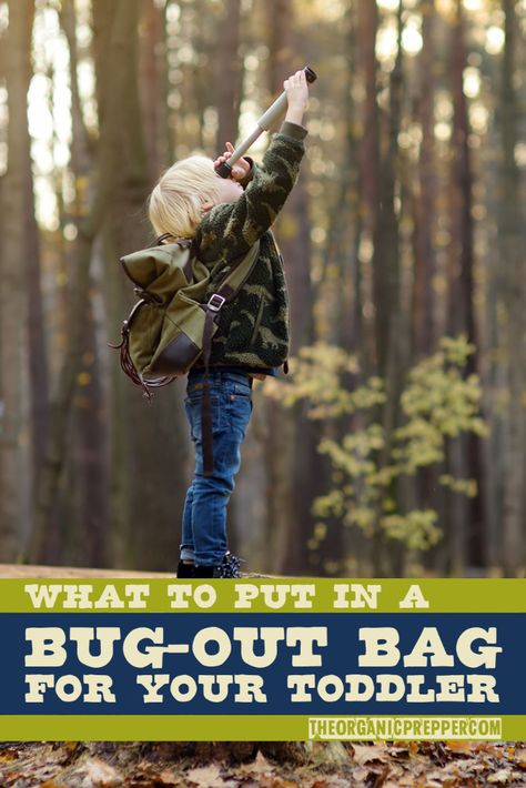 Disasters take a huge toll on everyone. Imagine how kids feel! Having a bug-out bag for toddlers will help give your little ones a sense of security. #toddlerbugoutbag #toddlerprepping #bugoutbagforkids via @theorganicprepper Go Bag List, Emergency Go Bag, Emergency Prepardness, Emergency Survival Kit, Survival Bag, Emergency Bag, Toddler Bag, Kids' Bag, Small Blankets