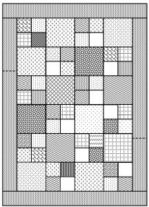 Bricks And Squares Quilt Pattern, 5 Patch Quilt Pattern, Easy Street Quilt Pattern, 5in Square Quilt Pattern, Quilt Patterns Easy For Beginners, Four Color Quilt Patterns, 4 Fabric Quilt Pattern Ideas, 5 Color Quilt Pattern, Scrappy Patchwork Quilts