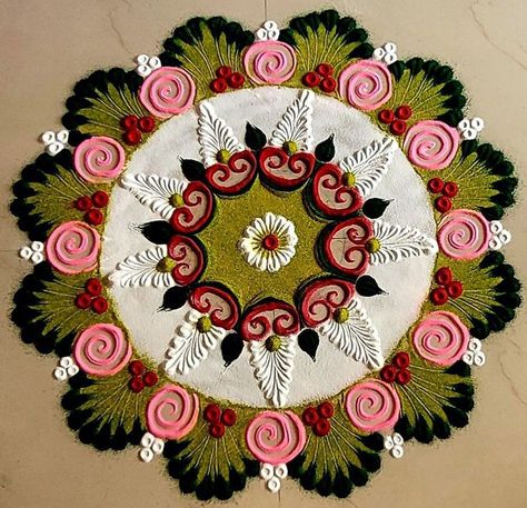 Rangoli Designs Latest Flower, Diwali Rangoli Unique Design, Unique Rangoli Designs Beautiful Diwali, Unique Rangoli Designs Diwali Latest, Rangoli Designs Latest Unique For Diwali, Unique Rangoli Designs Beautiful, Beautiful Rangoli Designs Latest, Diwali Rangoli Designs Unique, Rangoli Designs Latest Unique