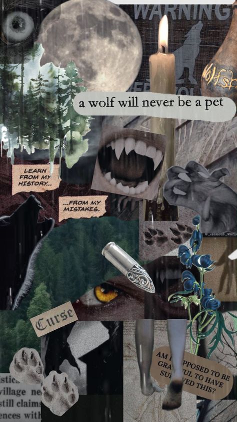 #werewolf #curse Dystopian Aesthetic, Werewolf Aesthetic, Percy Jackson Wallpaper, Aesthetic Types, Maybe In Another Life, Canine Art, In Another Life, Mythological Creatures, Dark Aesthetic