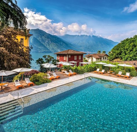 Beautiful Lake Hotels in Italy Hotel Swimming Pool, Comer See, Lake Hotel, Belmond Hotels, Italy Hotels, Lake Como Italy, Como Italy, Conde Nast Traveler, Top Hotels