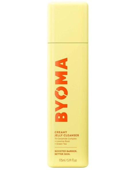 Byoma Creamy Jelly Cleanser, Byoma Skincare Cleanser, Byoma Jelly Cleanser, Byoma Cleansers, Good Cleansers, Byoma Skincare, Preppy Christmas Gifts, Dream Vanity, Jelly Cleanser