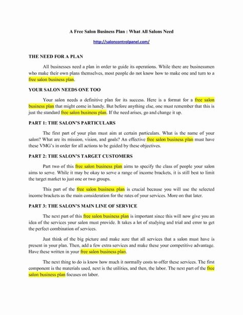 40 Hair Salon Business Plans | Desalas Template Salon Business Plan Template, Best Mission Statements, Beauty Salon Business Plan, Spa Business Plan, Hair Salon Business Plan, Business Marketing Gifts, Salon Business Plan, Business Plan Example, Hair Salon Business