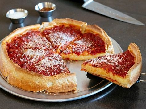 Giordano’s Famous Stuffed Deep Dish Pizza Chicago Style Deep Dish Pizza, Deep Dish Pizza Recipe, Chicago Style Pizza, Recipe Icon, Deep Dish Pizza, Chicago Style, Pizza Stone, Pizza Recipe, Secret Recipe