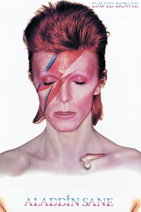 Amazon.com: David Bowie - Aladdin Sane Poster 24 x 36in: Posters & Prints David Bowie Aladdin Sane, Brian Duffy, David Bowie Poster, David Bowie Pictures, Bowie Ziggy Stardust, David Bowie Art, David Bowie Ziggy, Bowie Art, Aladdin Sane