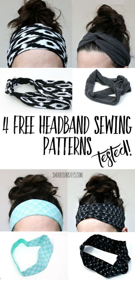 How to sew a headband - 4 tutorials, tested! - Swoodson Says