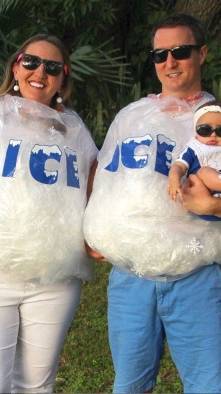 Punny Halloween Costumes, Carnaval Costume, Baby Kostüm, Ice Ice Baby, Family Halloween Costumes, Cute Halloween Costumes, Funny Halloween Costumes