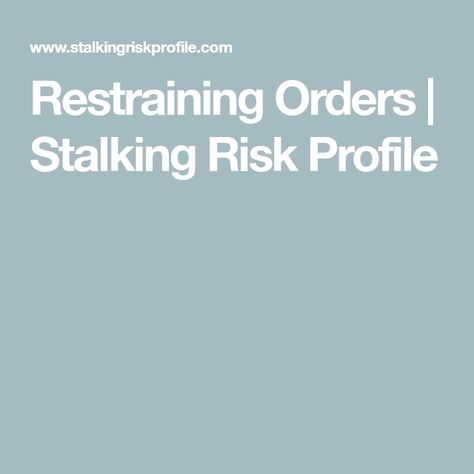 Restraining Order Quotes, Stalking Awareness, Stalking Quotes, Victim Support, Blue Morning, Restraining Order, Creepy Stuff, Live And Learn, New Wife