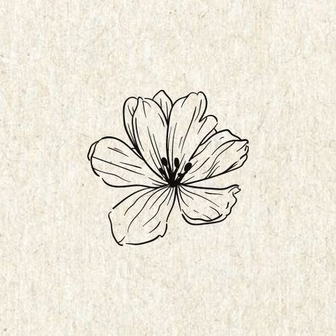 Malaysian Tattoo, Mugunghwa Tattoo, Cherry Blossom Tattoo Minimalist, Sampaguita Tattoo, Flower Finger Tattoo, Hawaiian Flower Tattoo, Small Flower Tattoo, Ear Tattoo Ideas, Small Flower Tattoos