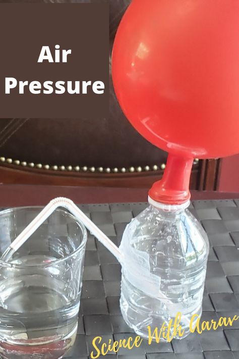 Easy air pressure experiments  Learn about air and air pressure (1) Empty a water bottle using air bubbles. (2) How to flow water from one bottle to another using air        pressure? (3) Air Pressure. (4) How to fill a balloon with out directly blowing in to it. Air Pressure Worksheet, Air Pressure Experiments For Kids, Air Pressure Experiments, Soothe A Sore Throat, Balloon Experiment, Air Plain, Water Experiments, Saline Solution, Coconut Health Benefits