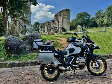 North of Thailand by motorbike. We are on our way! Khon Kaen to Lom Sak with a short visit in Mo Hin Khao, the Stonehenge of Thailand. #dustysocks Khon Kaen, Stonehenge, Thailand, Bmw, Travel