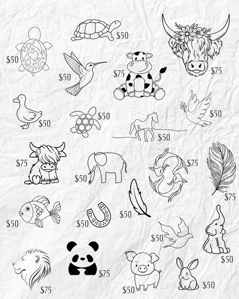 Animal Flash Sheet, Feral Tattoo, Animal Flash Tattoo, Christmas Tattoo Flash, Witchy Flash Tattoo, Simple Flash Tattoo, Betta Tattoo, Flash Tattoo Sheet, Tattoo Flash Book