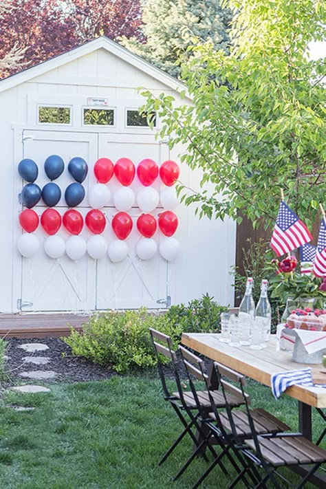 Fourth Of July Decorations, Independance Day, Fourth Of July Food, Fourth Of July Decor, American Flags, Patriotic Crafts, July Birthday, 4th Of July Celebration, Patriotic Party