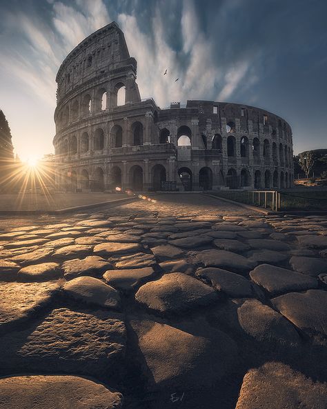 Light from the past | Sunrise over the Colosseum, this spot … | Flickr Ancient Greek Sculpture, Rome City, Ancient Greek Architecture, Multiple Exposure, Rome Travel, Machu Picchu, Rome Italy, Places Around The World, Travel Aesthetic