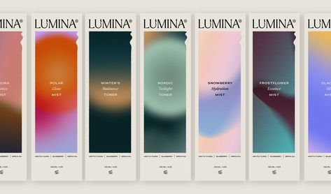 Lumina Skincare - Packaging and branding on Behance Kombucha Brands, Skincare Branding, Packaging Design Trends, Color Design Inspiration, Skincare Packaging, Branding Design Packaging, Visual Identity Design, Brand Color Palette, Invitation Card Design