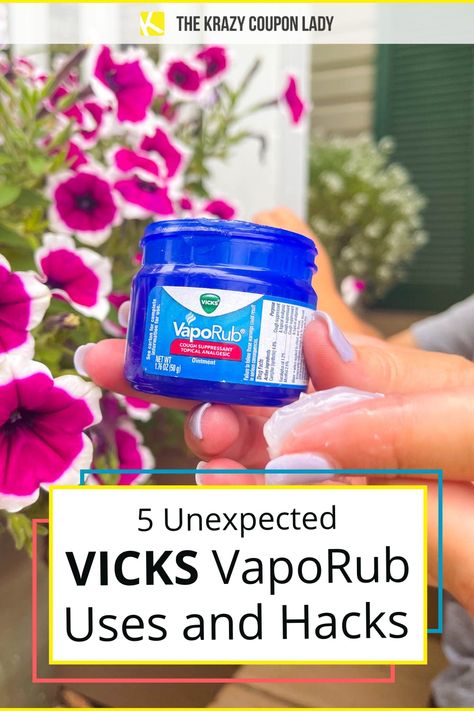 5 Unexpected Uses for Vicks VapoRub Vaporub Uses, Nutmeg Oil, Vicks Vapor Rub, Old Wives Tales, Bad Cough, Vicks Vapor, Vicks Vaporub Uses, Uses For Vicks, Wives Tales