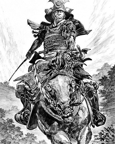 Art by Hiroshi Hirata Link in the bio for Virgin cover, All Pencil Hanzo issue. Book 1 signed. Only 250 printed and signed. Samurai Manga, Samurai Drawing, Samurai Warrior Tattoo, Samurai Illustration, Samurai Tattoo Design, Arte Ninja, Samurai Ninja, Samurai Artwork, Japanese Warrior