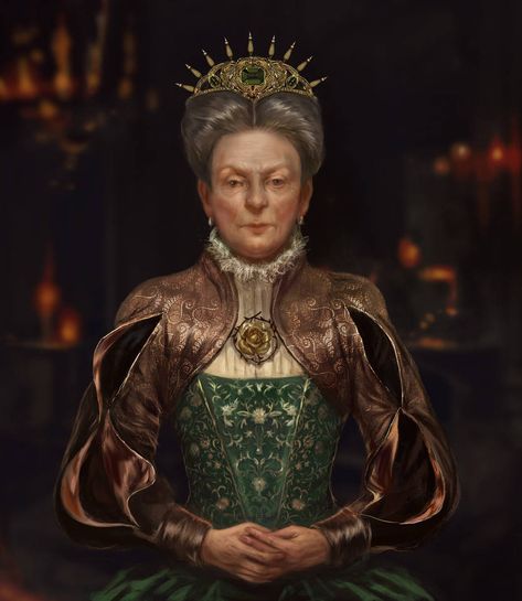 Olenna Tyrell by BellaBergolts Queen Of Thorns, Lady Olenna Tyrell, Olenna Tyrell, Asoiaf Art, Gra O Tron, Game Of Thrones Art, Princesa Disney, Warhammer Fantasy, Lorde