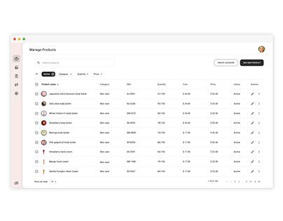 Table UI design Data Tables Design, Inventory Management Ui Design, Data Table Design, Table Ui Design, Material Design Web, Table Ui, Inventory Management System, Web Application Design, Product Inventory