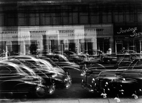 Harry Callahan. 'Detroit' 1943 PATTERN Multiple Exposure Photography, Laura Makabresku, Straight Photography, Harry Callahan, Saul Leiter, Walker Evans, William Eggleston, American Photography, Getty Museum