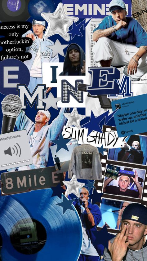 Eminem blue Eminem Blue, Eminem Wallpaper Iphone, Eminem Wallpaper, Eminem Wallpapers, Eminem Quotes, The Real Slim Shady, Trippy Wallpaper, Real Music, Slim Shady