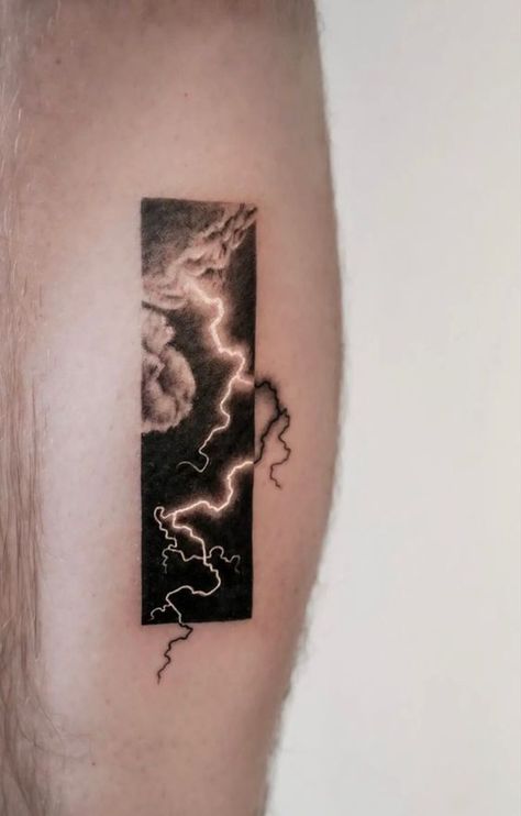 Thunderstorm Tattoo Women, The Boys Tattoo, So What Tattoo, Water Tattoo Men, Storm Tattoo For Women, Thunderstorm Tattoo, Wow Tattoo, Grinch Tattoo, Trap Tattoos For Women