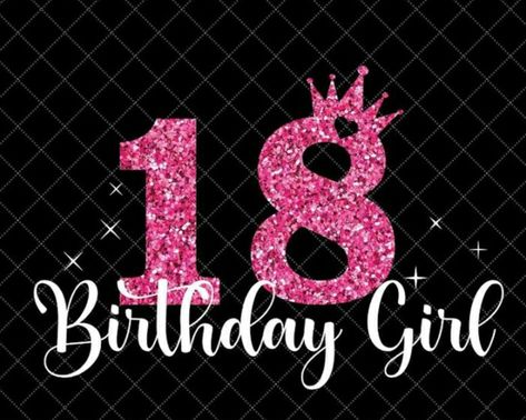 Programing Software, Birthday Svg, Birthday Party Decoration, Silhouette Files, 8th Birthday, Daughter Birthday, Silhouette Machine, 18th Birthday, Cricut Explore