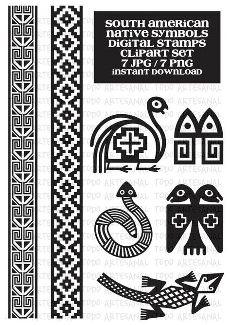 Native Symbols, Petroglyphs Art, Indian Symbols, South American Art, Native American Symbols, American Symbols, African Art Paintings, Arm Band Tattoo, Art Appliqué