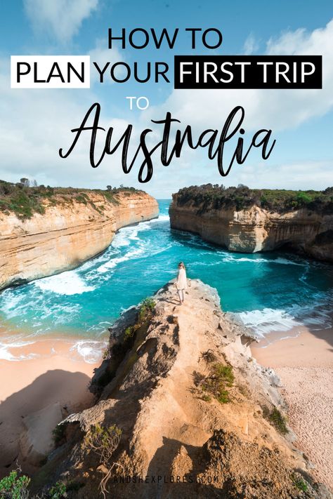 How to Plan your First Trip to Australia Australia 3 Week Itinerary, Australia 10 Day Itinerary, Australia Bucket List, Trip To Australia, Australia Itinerary, Australia Vacation, Australia Travel Guide, Oceania Travel, Visit Australia