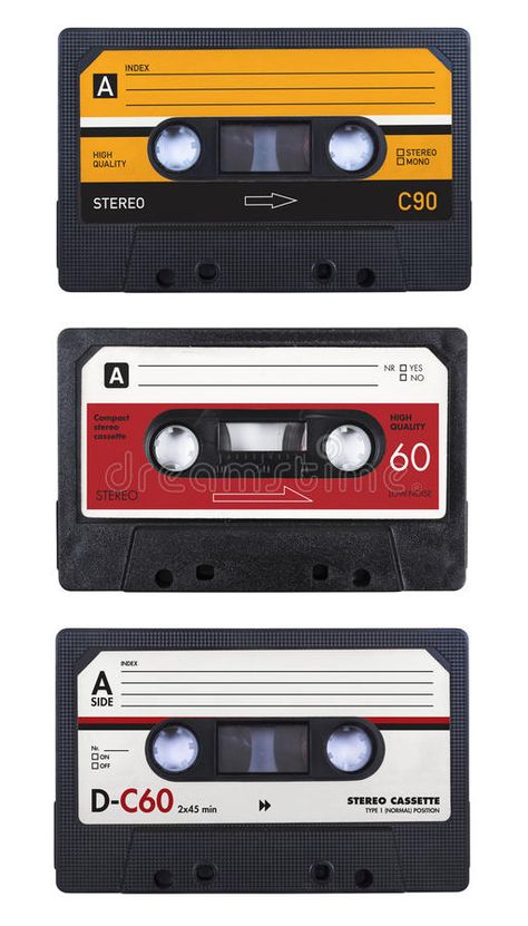 Blank Cassette Tapes, Old Cassette Tapes, 80s Tapes, 80s Cassette Tapes, Casette Tapes Aesthetic Vintage, Old Cassette, Casset Tapes, Cassette Painting, Cassette Tape Template Free Printables