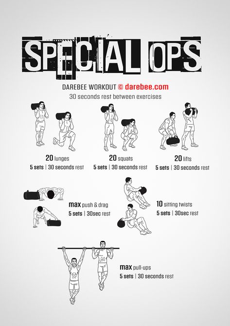 Special Ops Workout 300 Workout, Dumbbell Workout At Home, Army Workout, Workouts Cardio, Fighter Workout, Home Strength Training, Superhero Workout, Gym Workout Planner, Fitness Challenges