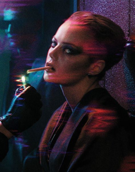 Emma Stone Interview, Cyberpunk Photoshoot, Sarah Moon, Neon Noir, Interview Magazine, Paolo Roversi, Helmut Newton, Peter Lindbergh, Cyberpunk Aesthetic