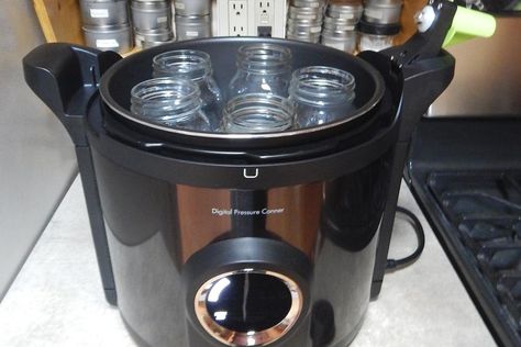 Presto Digital Pressure Canner Review: An Evolution Best Pressure Canner For Canning, Canning With Electric Pressure Canner, How To Use A Water Bath Canner, Presto Electric Pressure Canner, Power Pressure Cooker Xl Canning, Kitchen Electrical Appliances, Canning Tools, Canning Process, Best Pressure Cooker