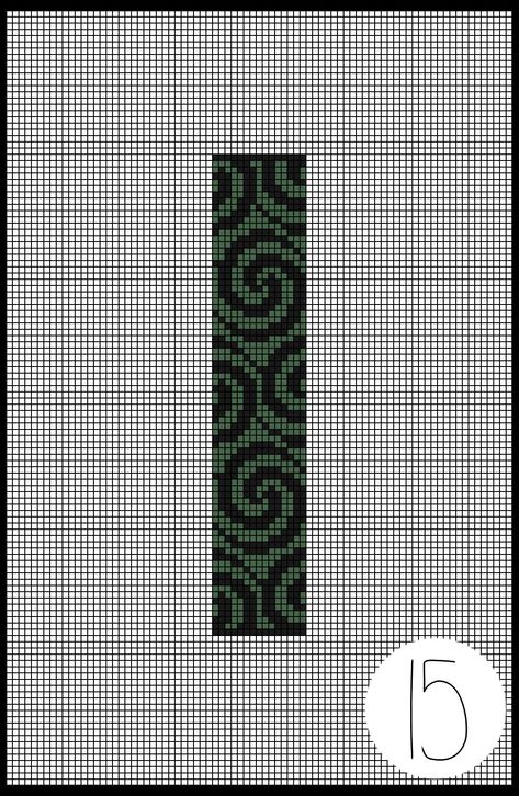 Bracelet Patterns Pixel, Pixel Art Bracelet, Crochet Swirl Pattern, Alpha Patterns Bracelet Easy, Pixel Art Bookmark, String Bracelet Patterns, Bead Loom Designs, Graph Crochet, Pixel Crochet