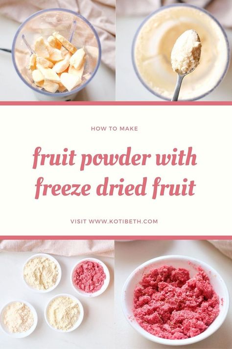 Natural Food Dye, Diy Body Scrub Recipes, Dried Peaches, Strawberry Powder, Freeze Dried Fruit, Dried Mangoes, Powder Recipe, Freeze Dried Strawberries, Mango Recipes