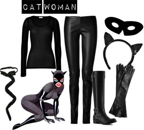 Cat Women Costume Diy, Homemade Cat Costume, Diy Catwoman Costume, Catwoman Halloween Costume, Diy Superhero Costume, Cats Costume, Catwoman Costume, Catwoman Cosplay, Villain Costumes