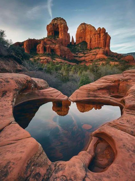 Sedona Arizona Photography, Nature Pool, Sedona Arizona Travel, Earth Changes, Arizona Photography, Grand Canyon Arizona, Beautiful Nature Wallpaper Hd, Utah Travel, Hairstyles Women